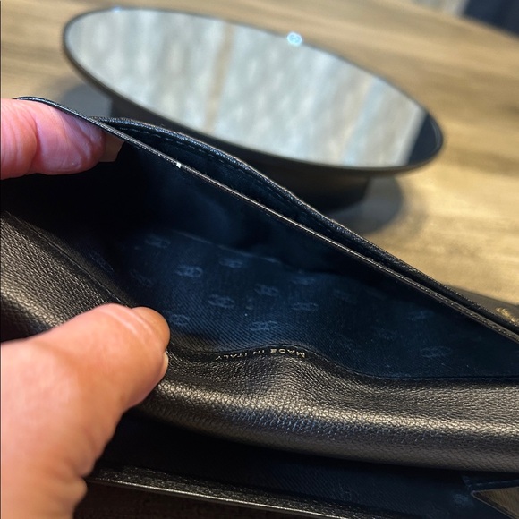 108. CHANEL Black Leather CoCo Button Wallet-COA - Picture 13 of 16